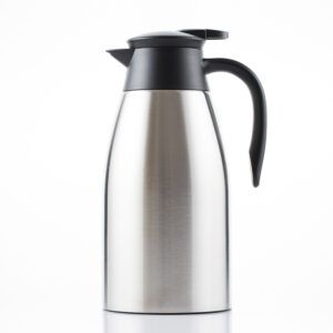 Customized 2L Thermos Insulated  Vacuum Flasks Double Walled Stainless Steel Thermos Insulation Hot Coffee Water Tea Pot Kettle White Thermal Jug